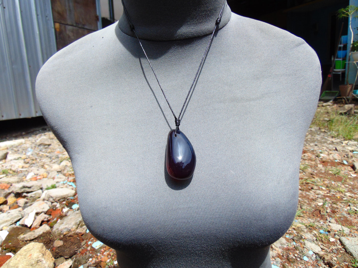 15,6 gram Pendant Indonesian Blue Amber for Healing 25N457
