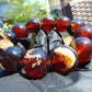 54 gram 12 Beads Mala Bracelet Indonesian Red Amber 20 mm for Healing BB3