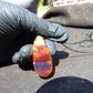 9 gr Teardrop Pendant Indonesian white Amber for Healing 25A43