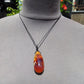 9 gr Teardrop Pendant Indonesian white Amber for Healing 25A43