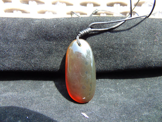 9 gram Pendant Indonesian Green Amber for Healing 26A334