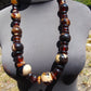 159 gr Small Beads Combination Necklace Indonesian Yellow Red White Amber for Healing FR88