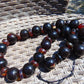 214 gr Small Beads Combination Necklace Indonesian Dark Red Amber for Healing FR87