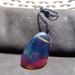11 gr Teardrop Pendant Indonesian blue Amber for Healing PCY2