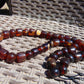 108 gr Small Beads Combination Necklace Indonesian Red Amber for Healing FR77