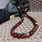 108 gr Small Beads Combination Necklace Indonesian Red Amber for Healing FR77