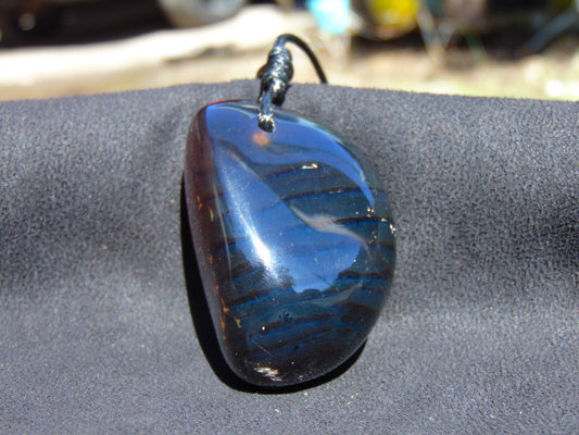42 gram Pendant Indonesian Red Amber for Healing 26N156