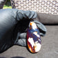 38  gr Teardrop Pendant Indonesian blue Amber for Healing 25Y48