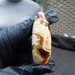 15 gr Teardrop Pendant Indonesian white Amber for Healing 25N90