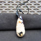 32 gr Teardrop Pendant Indonesian white Amber for Healing 25Y4
