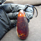 32 gr Teardrop Pendant Indonesian white Amber for Healing 25Y4