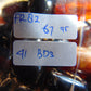 67 gr Small Beads Combination Necklace Indonesian Dark Red Amber for Healing FR82