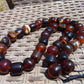119 gr Small Beads Combination Necklace Indonesian Red Amber for Healing FR75
