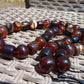 119 gr Small Beads Combination Necklace Indonesian Red Amber for Healing FR75