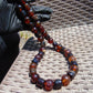 119 gr Small Beads Combination Necklace Indonesian Red Amber for Healing FR75
