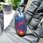 15 gr Teardrop Pendant Indonesian blue Amber for Healing PCN358