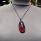15 gr Teardrop Pendant Indonesian blue Amber for Healing PCN358