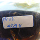 459 gr Shaped Square Polished Indonesian Mushroom Inclusion Dark Blue Amber for Healing FR112