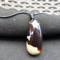 19 gr Teardrop Pendant Indonesian white Amber for Healing 25N75