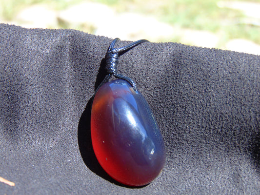 10 gram Pendant Indonesian Blue Amber for Healing 26Y208