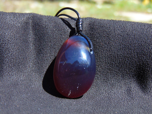 10 gram Pendant Indonesian Blue Amber for Healing 26Y208