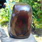 497 gr Shaped Square Polished Indonesian Dark Amber for Healing AR93