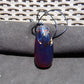 31 gr Teardrop Pendant Indonesian blue Amber for Healing 25N84
