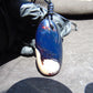31 gr Teardrop Pendant Indonesian blue Amber for Healing 25N84