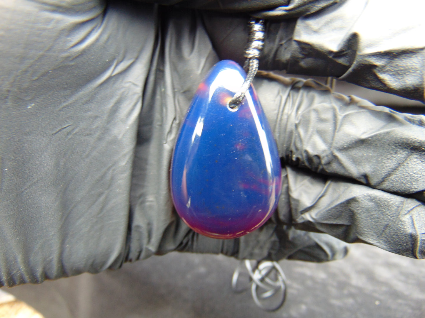 12 gram Pendant Indonesian Blue Amber for Healing PCY637