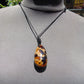 16 gr Teardrop Pendant Indonesian white Amber for Healing 25A63