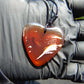 7 gr Heart Pendant Indonesian Amber for Healing 25A280