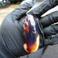 39 gr Teardrop Pendant Indonesian white Amber for Healing 25Y51