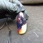 39 gr Teardrop Pendant Indonesian white Amber for Healing 25Y51