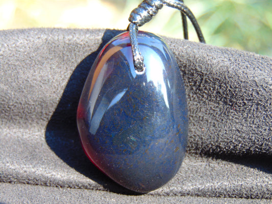 18 gram Pendant Indonesian  Blue Amber for Healing 26N169