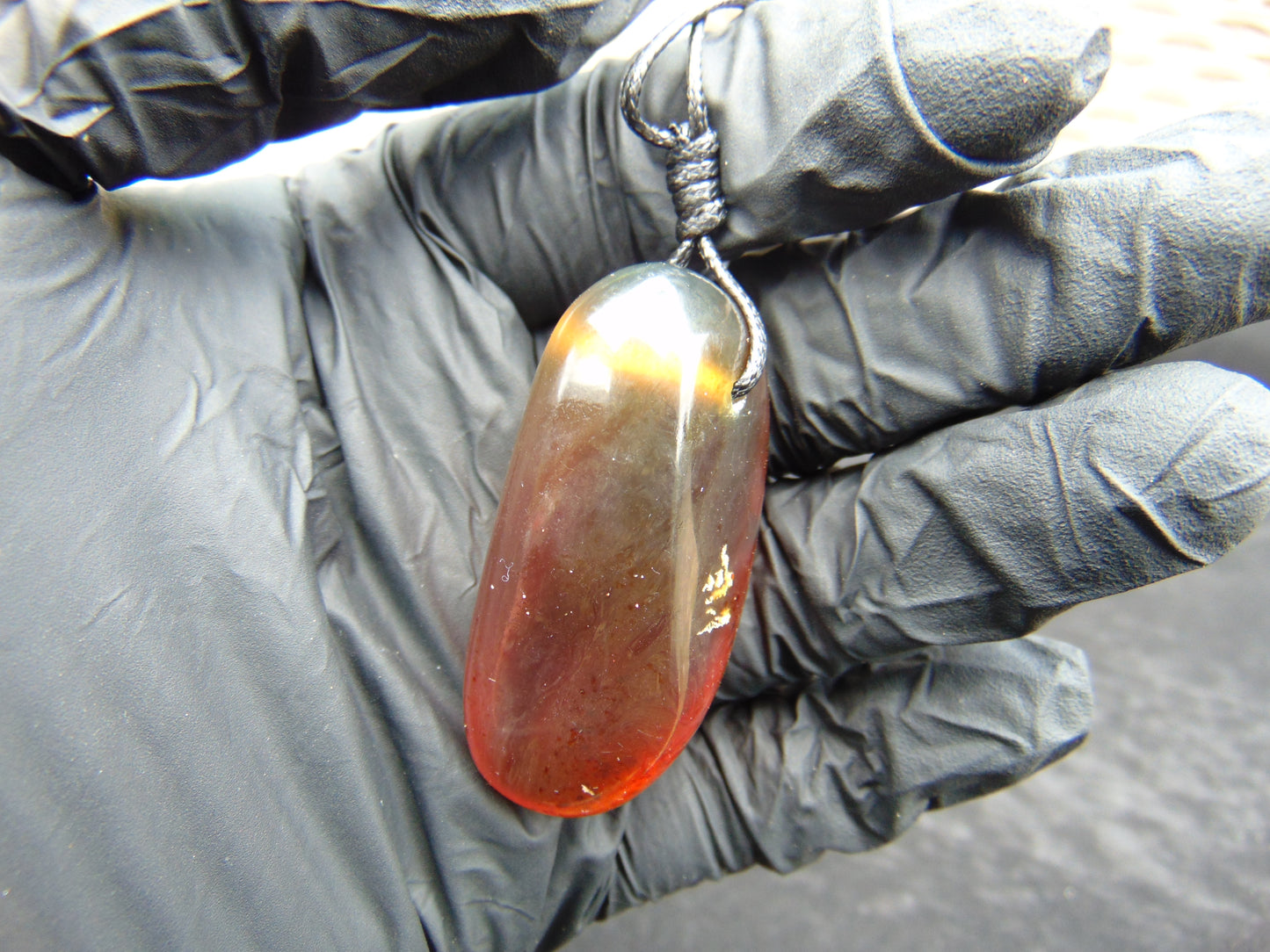 12 gram Pendant Indonesian Blue Amber for Healing PCA567