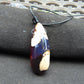 10 gr Teardrop Pendant Indonesian Blue Amber for Healing 25A32