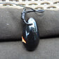 20 gr Teardrop Pendant Indonesian white Amber for Healing 25Y4A