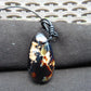 20 gr Teardrop Pendant Indonesian white Amber for Healing 25Y4A