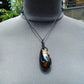 20 gr Teardrop Pendant Indonesian white Amber for Healing 25Y4A