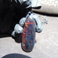 16 gr Teardrop Pendant Indonesian blue Amber for Healing 25Y21