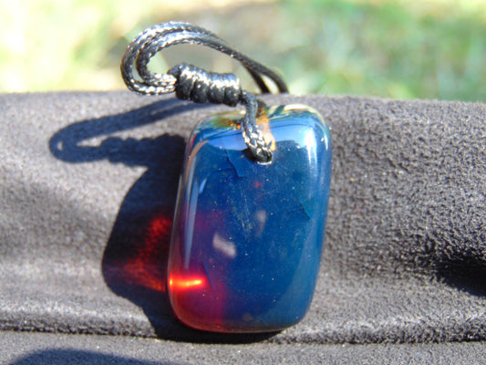 18 gram Pendant Indonesian AAA Blue Amber for Healing 26Y253
