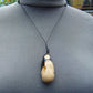 10 gr Teardrop Pendant Indonesian blue Amber for Healing 25A52