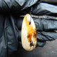 10 gr Teardrop Pendant Indonesian white Amber for Healing 25A51