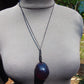 19 gram Pendant Indonesian AAAAA Blue Amber for Healing 26N149