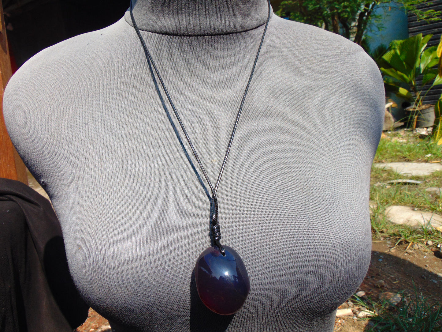 19 gram Pendant Indonesian AAAAA Blue Amber for Healing 26N149