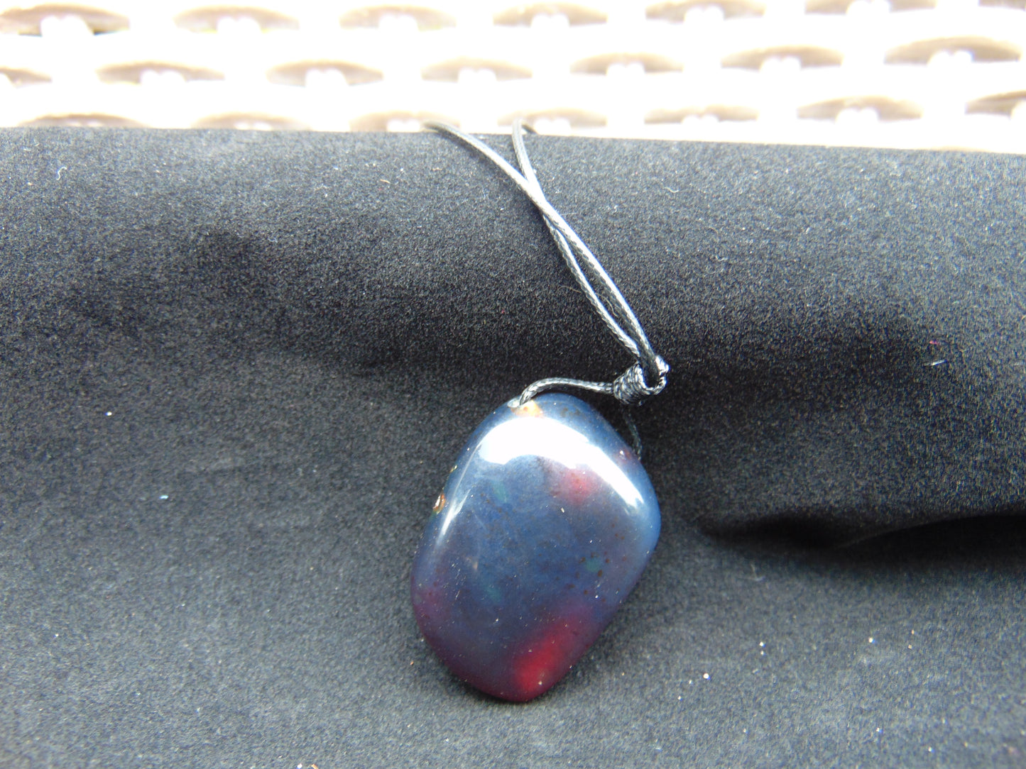 11 gram Pendant Indonesian Blue Amber for Healing PCA389