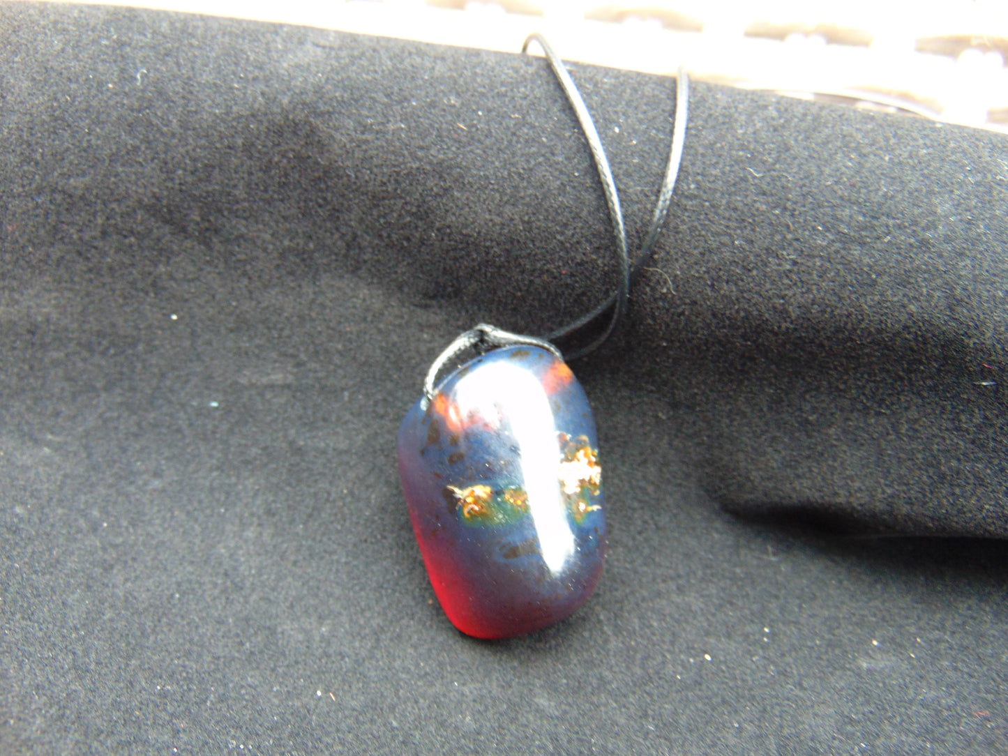 11 gram Pendant Indonesian Blue Amber for Healing PCA389
