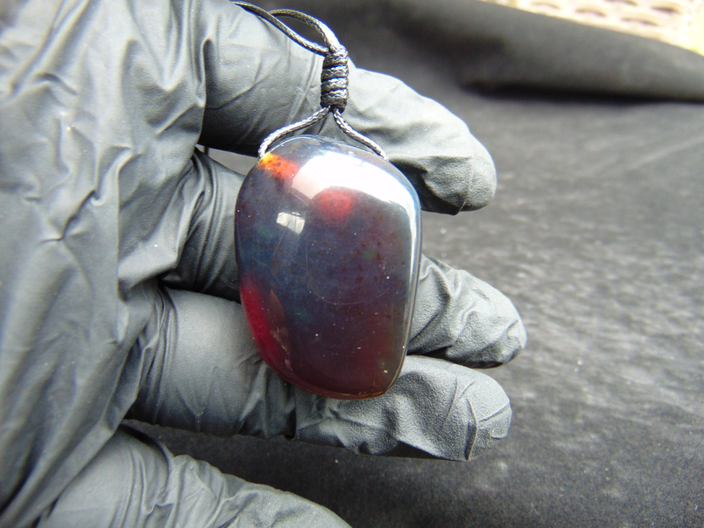 11 gram Pendant Indonesian Blue Amber for Healing PCA389