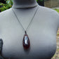 15 gr Teardrop Pendant Indonesian blue Amber for Healing 25A40