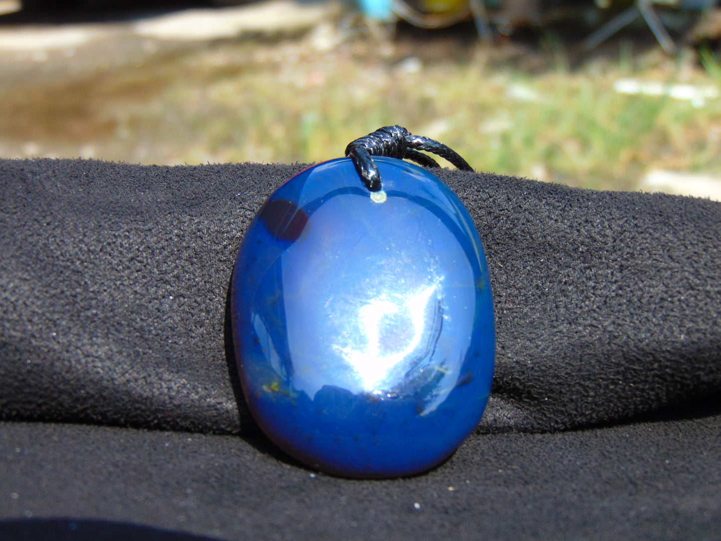 18 gram Pendant Indonesian Blue Amber for Healing 26N159
